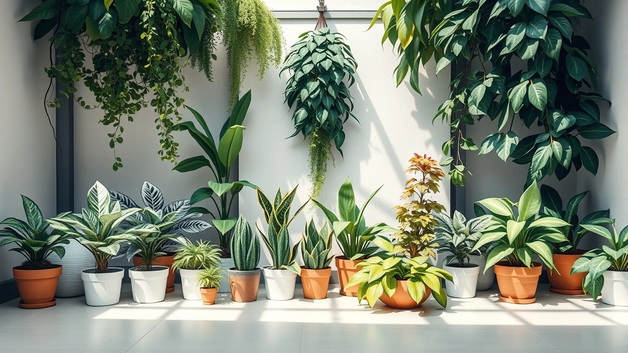 jardin d interieur avec des plantes ecologiques