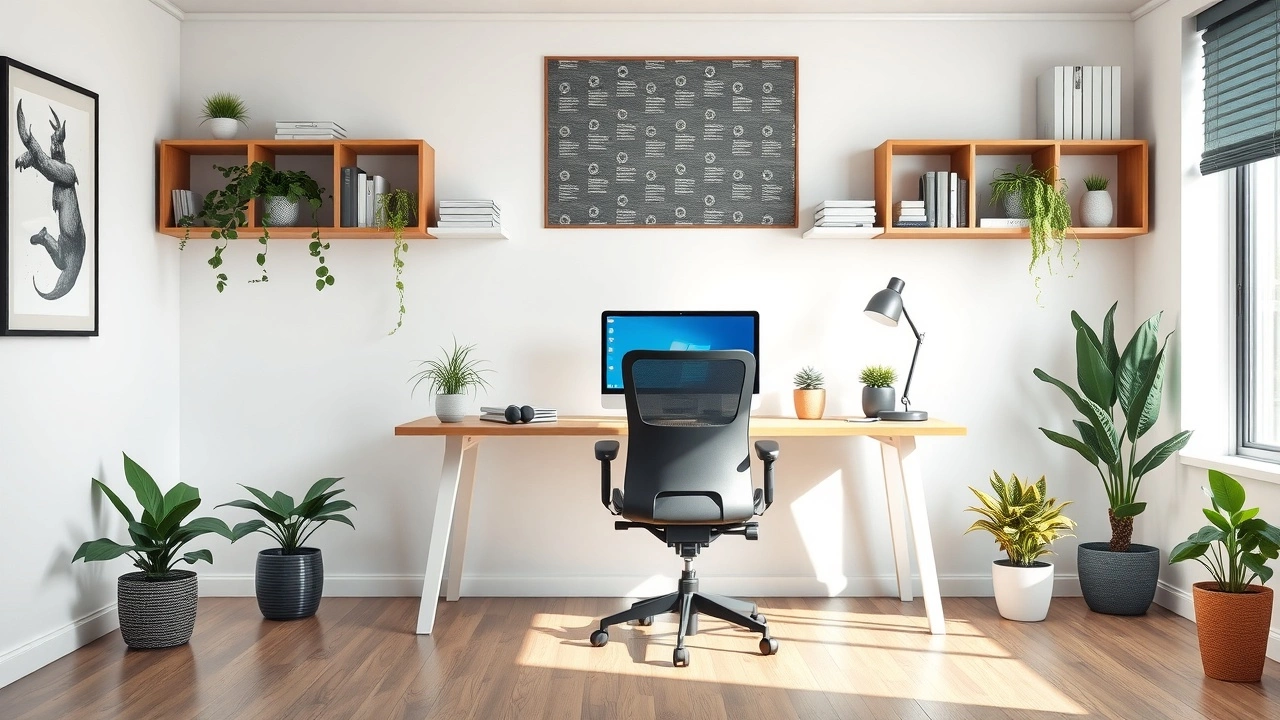 coin bureau ergonomique et durable chez soi
