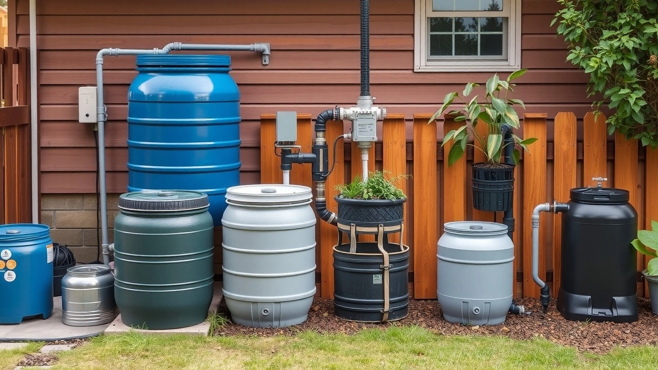 solutions de recuperation d'eau dans une maison