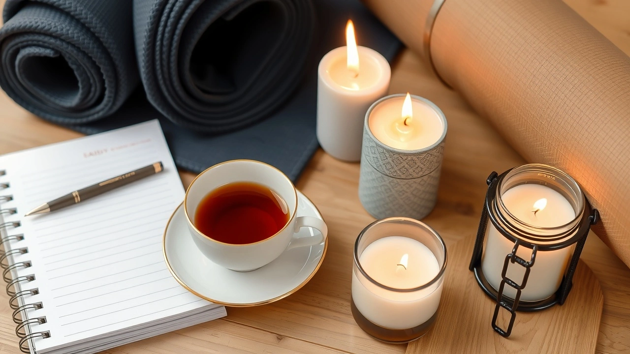 photo de divers objets de rituels quotidiens