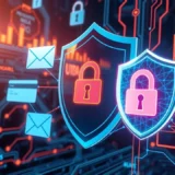 Illustration des tendances modernes de cybersécurité pour protéger les données personnelles.