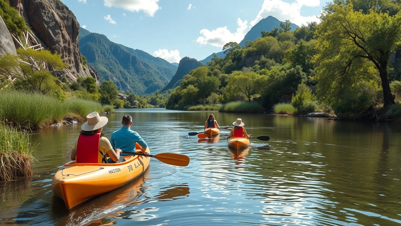 personnes en voyage responsable dans la nature
