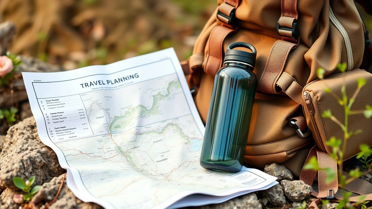 matériel de voyage écoresponsable en plein air