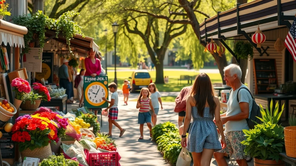 Une scène vibrante de la beauté quotidienne capturée à travers la photographie.