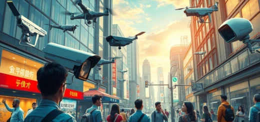 Technologies de surveillance modernes et leur impact sur la vie privée.