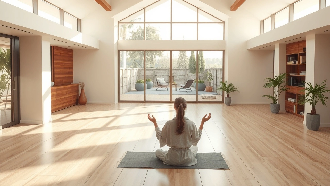 person utilisant des techniques de visualisation positive