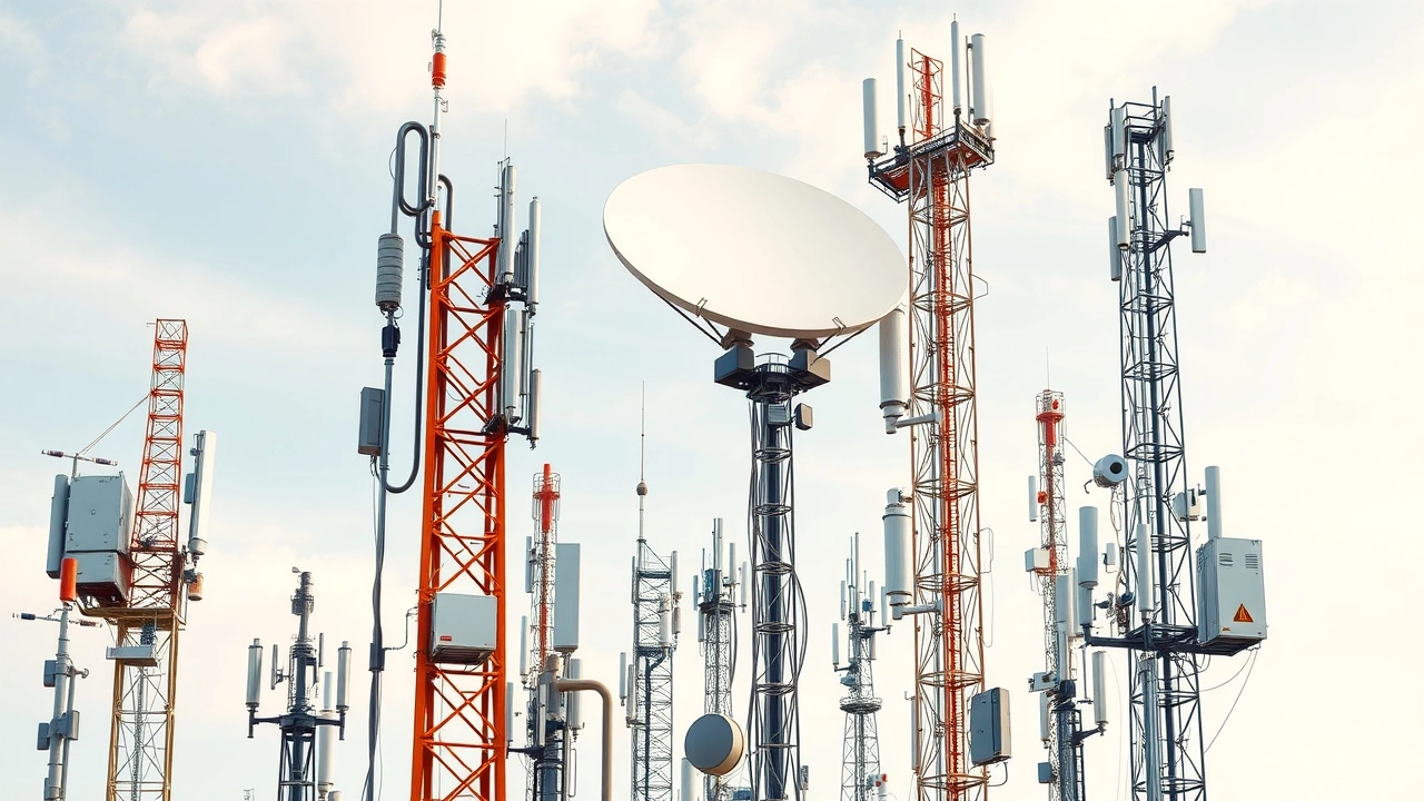 technologie moderne de telecommunications en milieu urbain