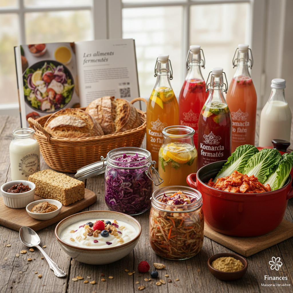 Aliments fermentés pour le bien-être