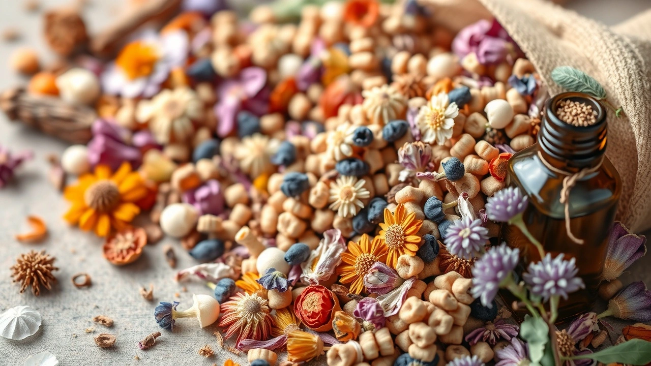 ingrédients naturels pour parfums d'intérieur