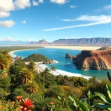 Une magnifique scène naturelle illustrant des écosystèmes fragiles du monde, inspirant une passion pour la nature.