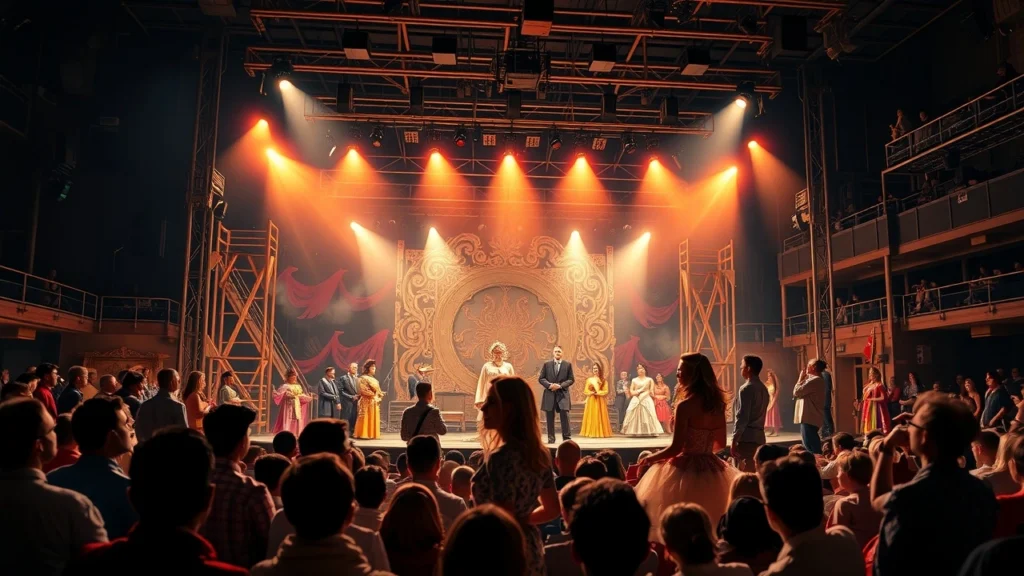 Nouvelle creation theatrale en scene