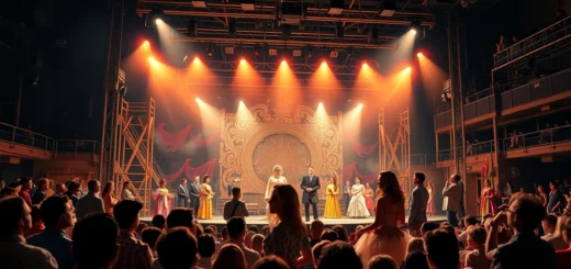 Nouvelle creation theatrale en scene