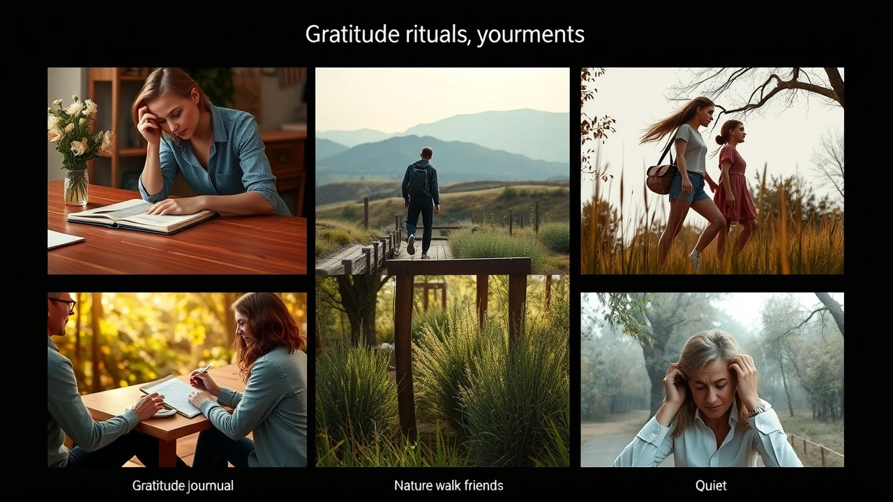 rituels de gratitude pour chaque moment de la vie